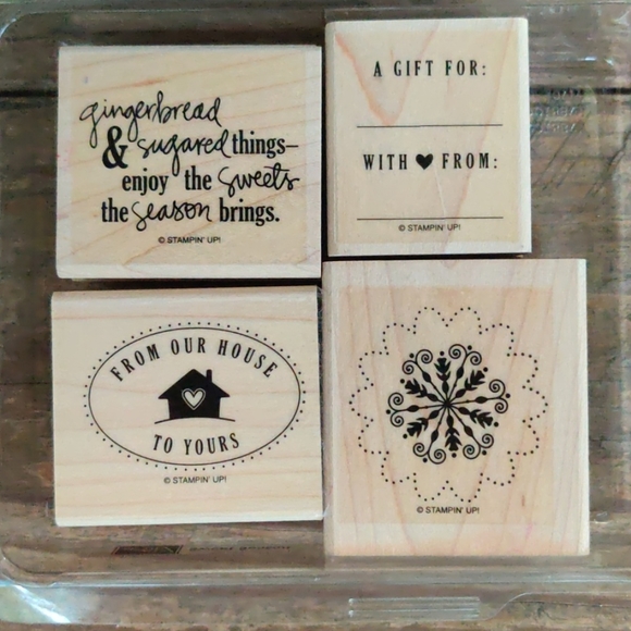 Stampin' Up Sweet Season Rubber Stamp Set